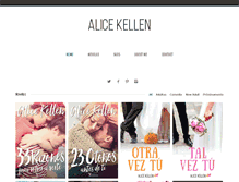 Tablet Screenshot of alicekellen.com